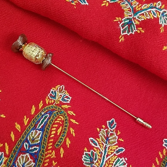 Glass Stick Pin - Picture 2 of 5